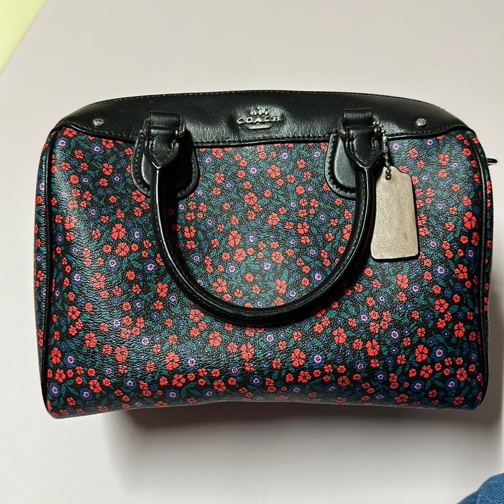 Floral Coach Bag